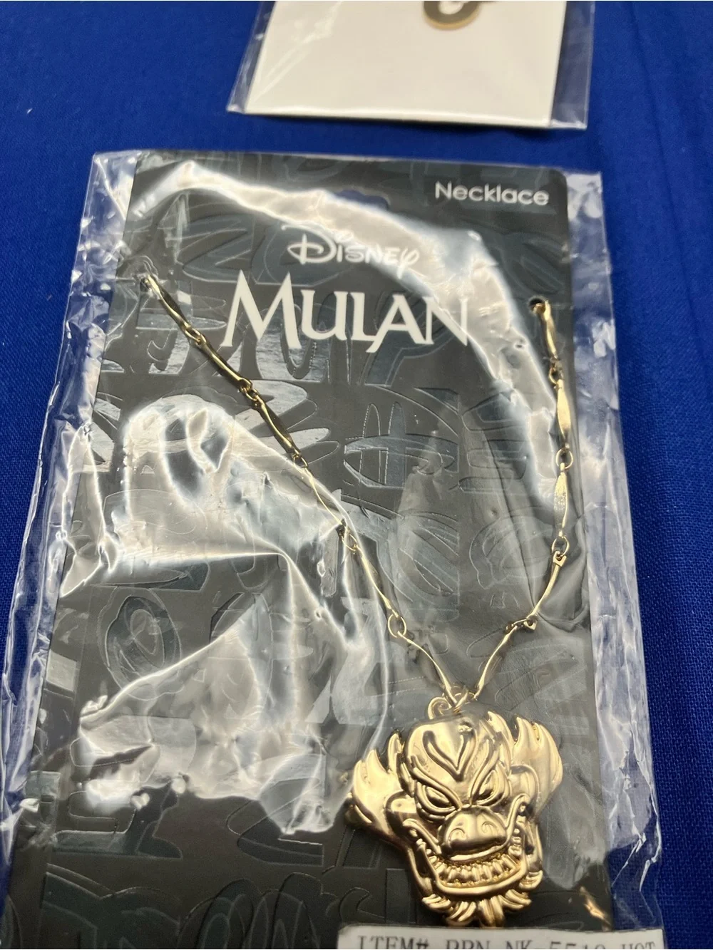Disney Mulan & Villains Jewelry Set - Gold, Teal, Black, White